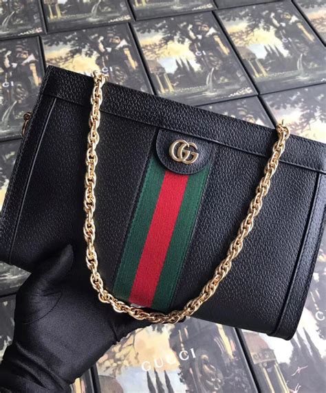 gucci ophidia small black shoulder bag